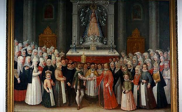 «Boda en Begoña», Francisco de Mendieta y Retes, 1607.