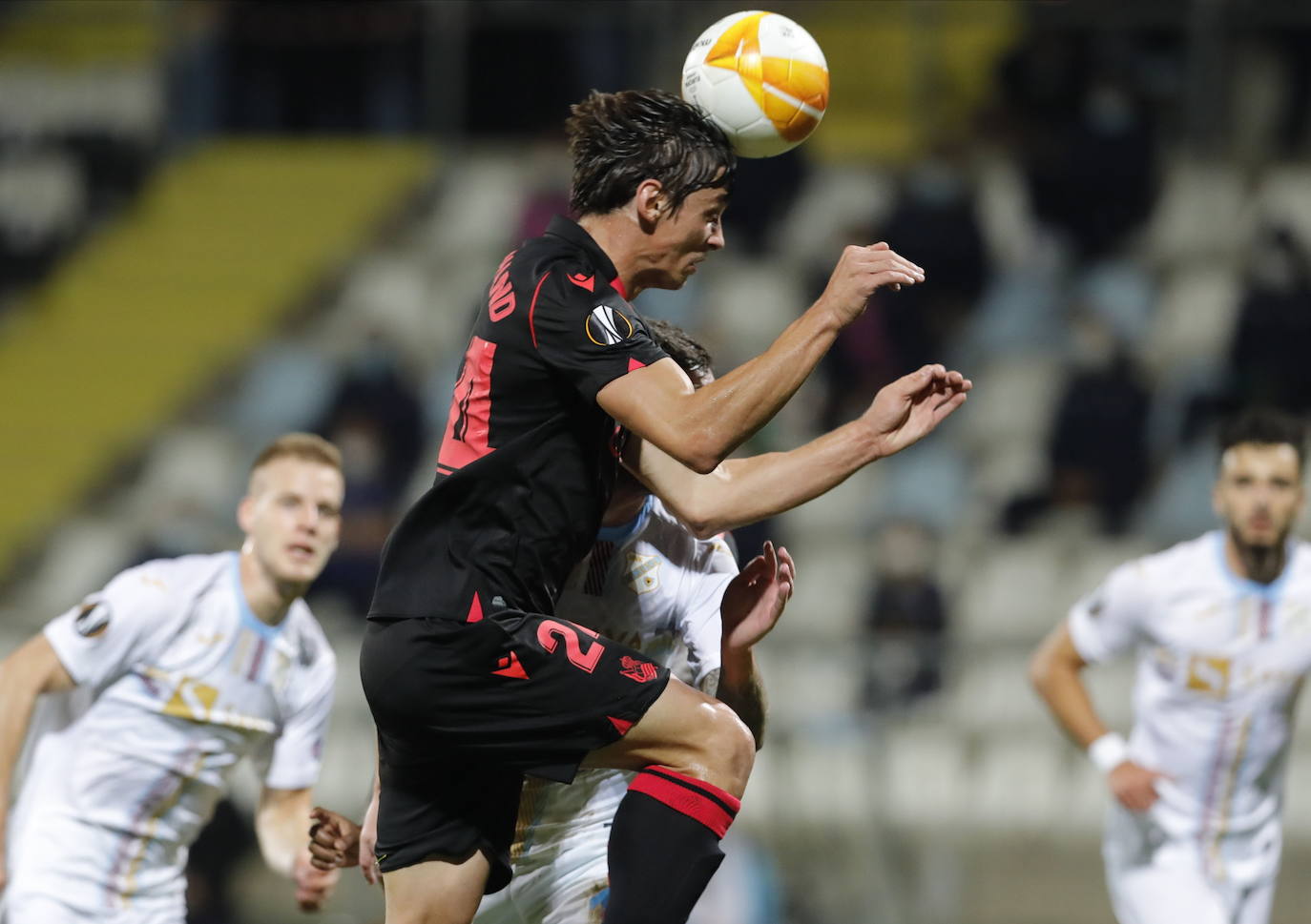 La Real Sociedad ha debutado este jueves en la Europa League ante el Rijeka croata