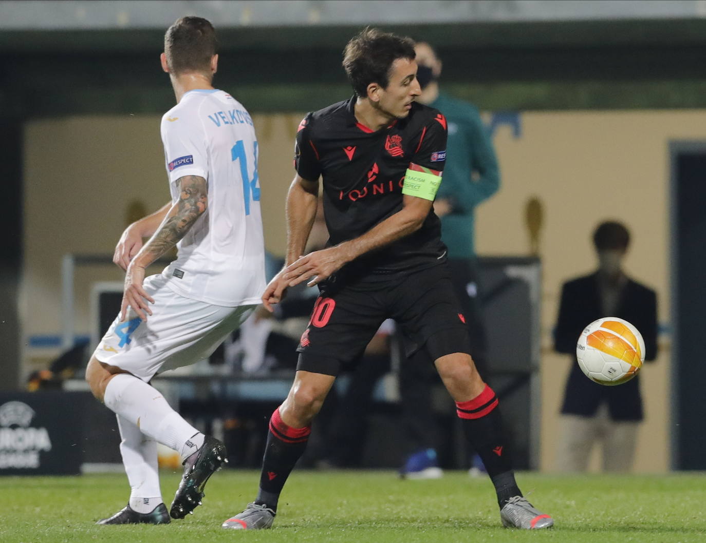 La Real Sociedad ha debutado este jueves en la Europa League ante el Rijeka croata