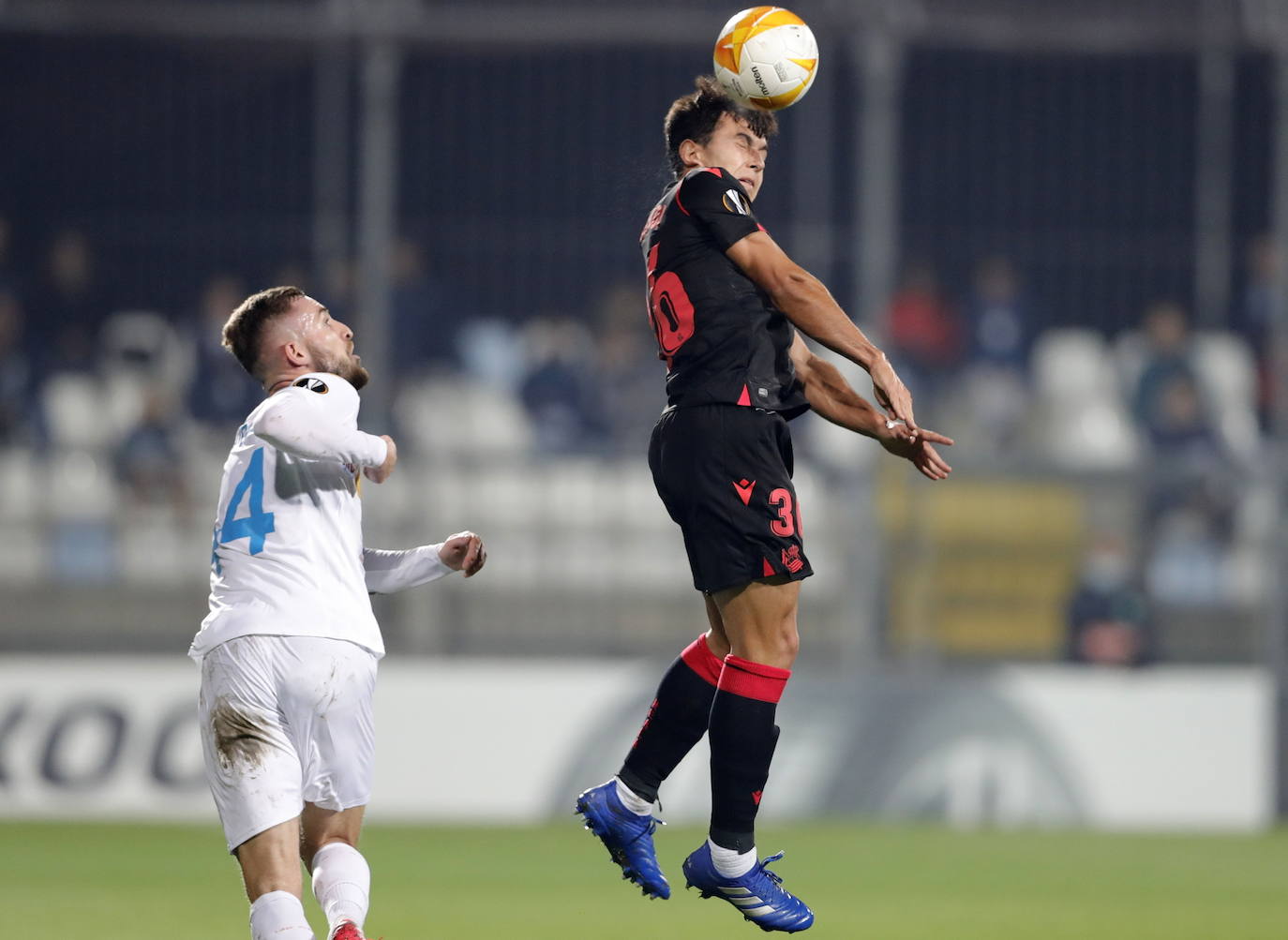 La Real Sociedad ha debutado este jueves en la Europa League ante el Rijeka croata