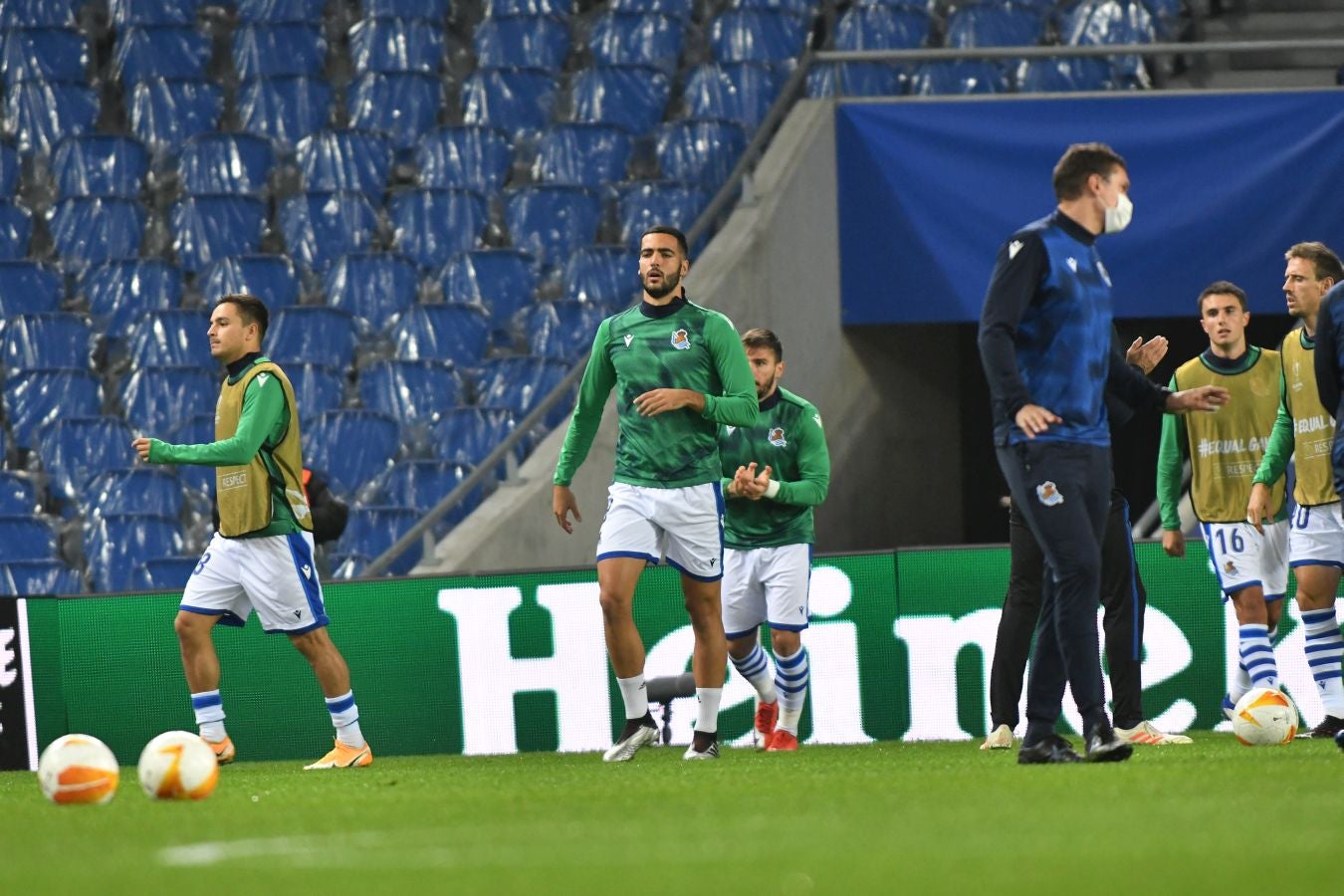 La Real Sociedad y el Nápoles han disputado la segunda jornada de la Europa League en el Reale Arena
