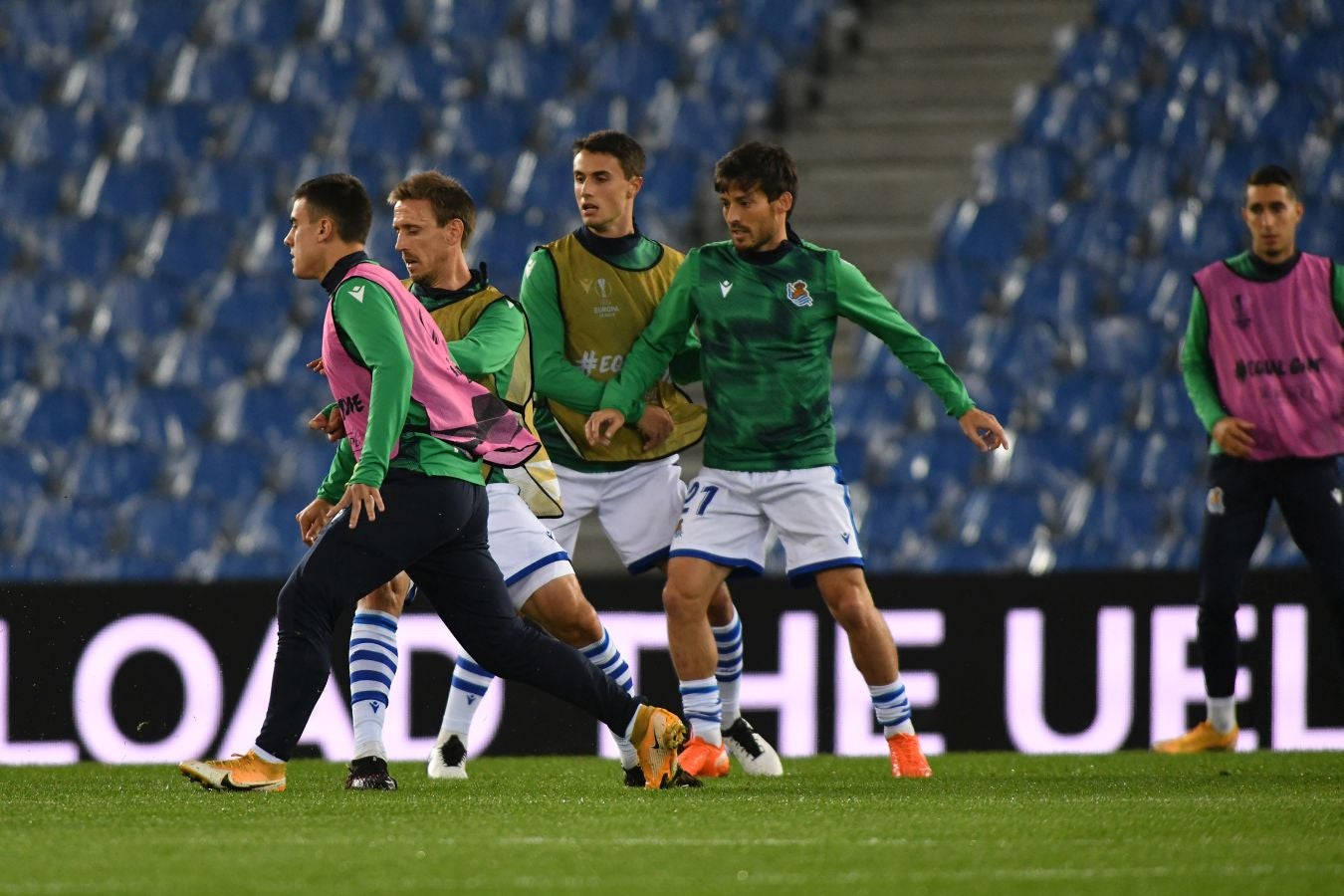 La Real Sociedad y el Nápoles han disputado la segunda jornada de la Europa League en el Reale Arena