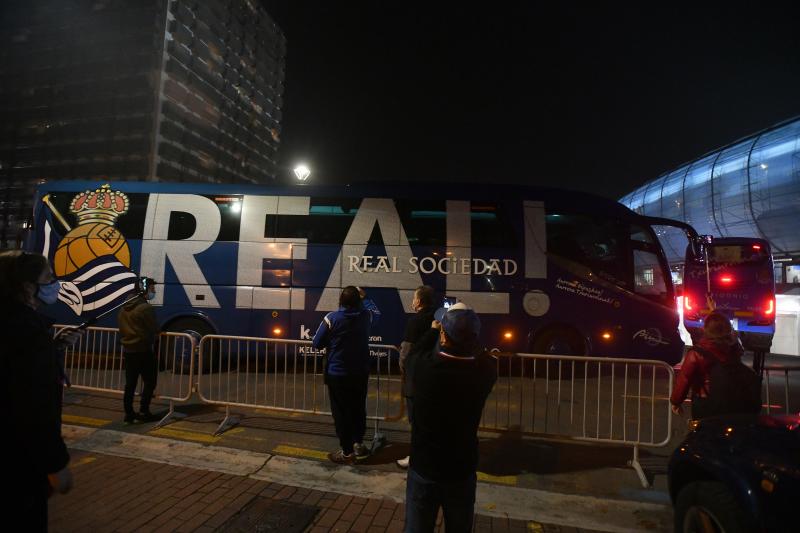 La Real Sociedad y el Nápoles han disputado la segunda jornada de la Europa League en el Reale Arena