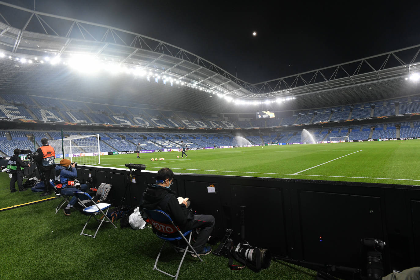 La Real Sociedad y el Nápoles han disputado la segunda jornada de la Europa League en el Reale Arena