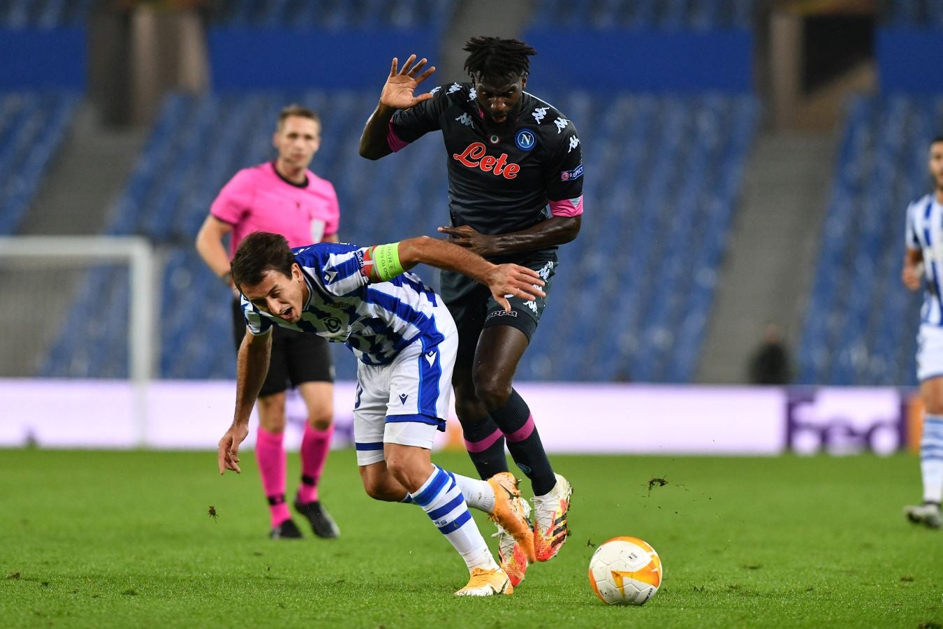 La Real Sociedad y el Nápoles han disputado la segunda jornada de la Europa League en el Reale Arena