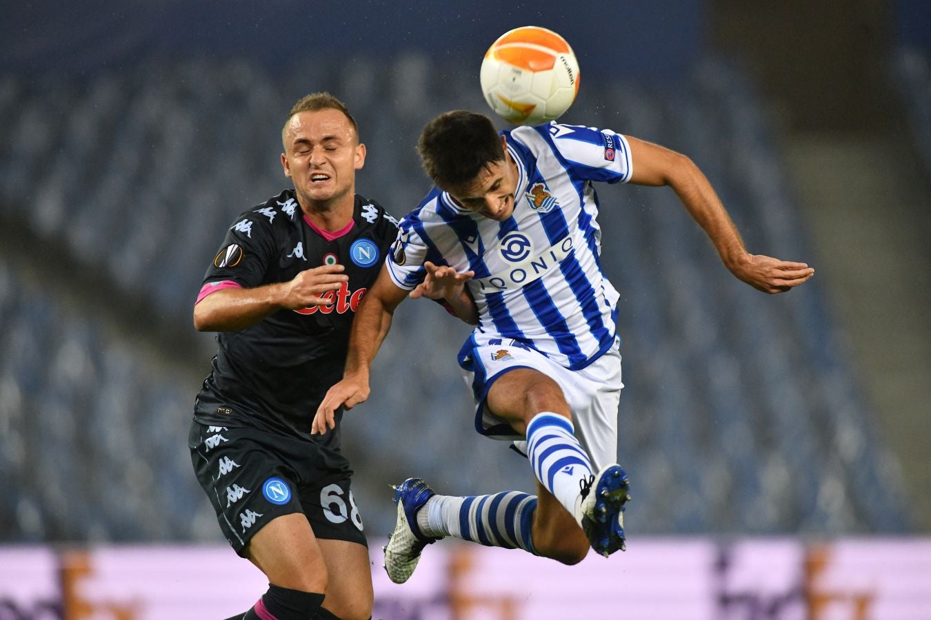 La Real Sociedad y el Nápoles han disputado la segunda jornada de la Europa League en el Reale Arena