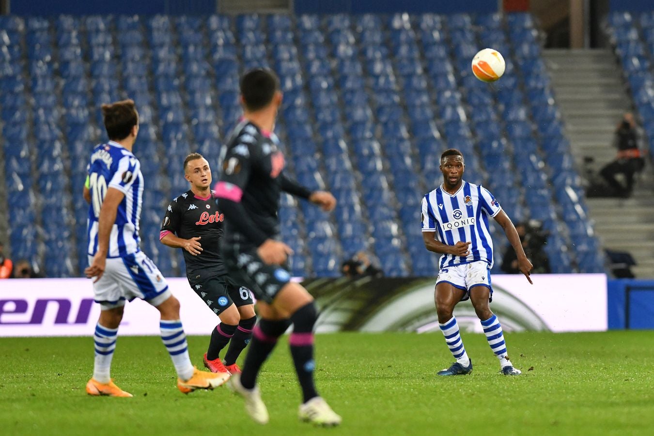 La Real Sociedad y el Nápoles han disputado la segunda jornada de la Europa League en el Reale Arena
