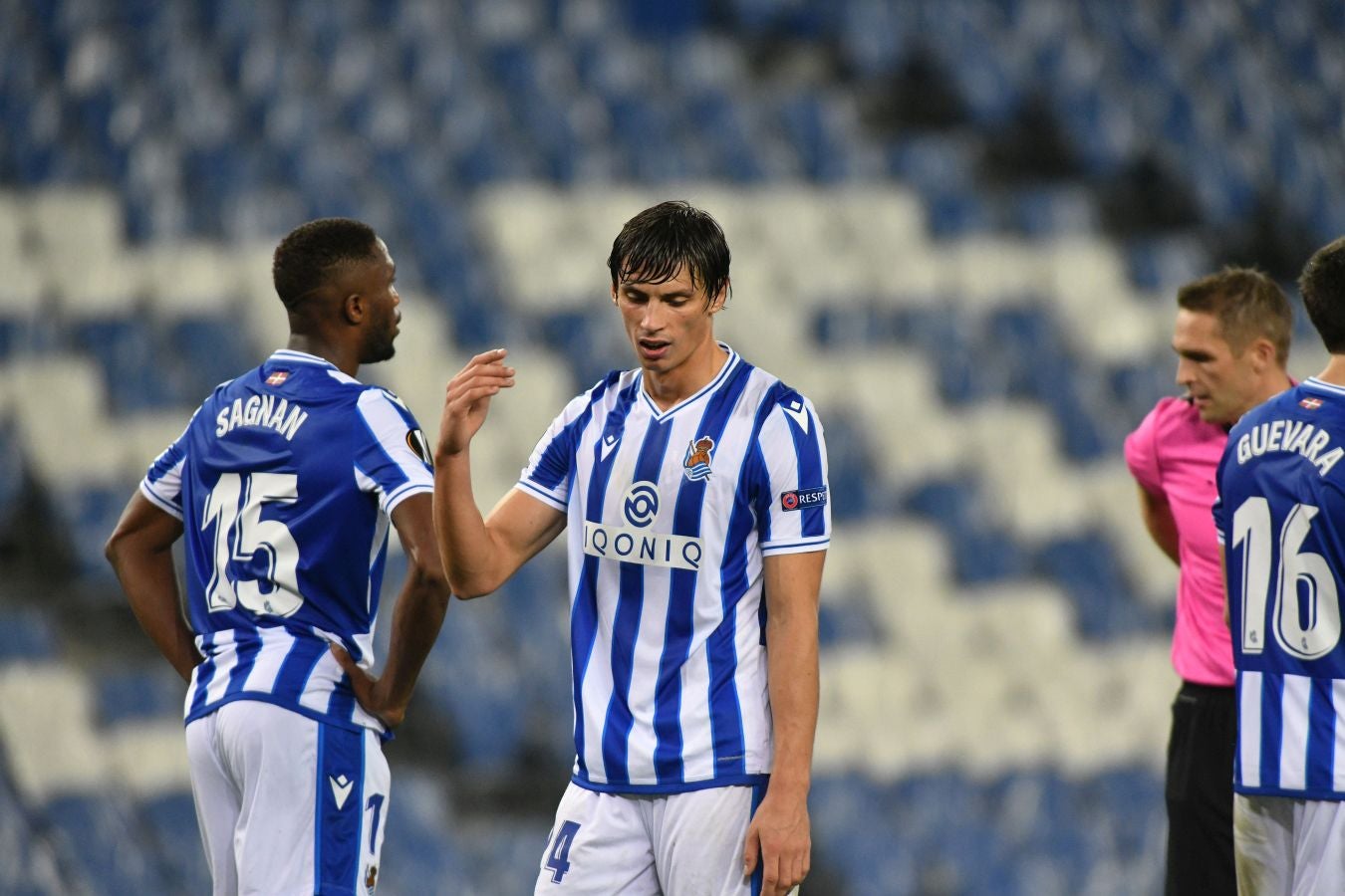 La Real Sociedad y el Nápoles han disputado la segunda jornada de la Europa League en el Reale Arena