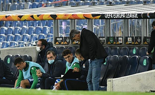 «El fútbol ha sido injusto otra vez con la Real Sociedad», afirma Imanol