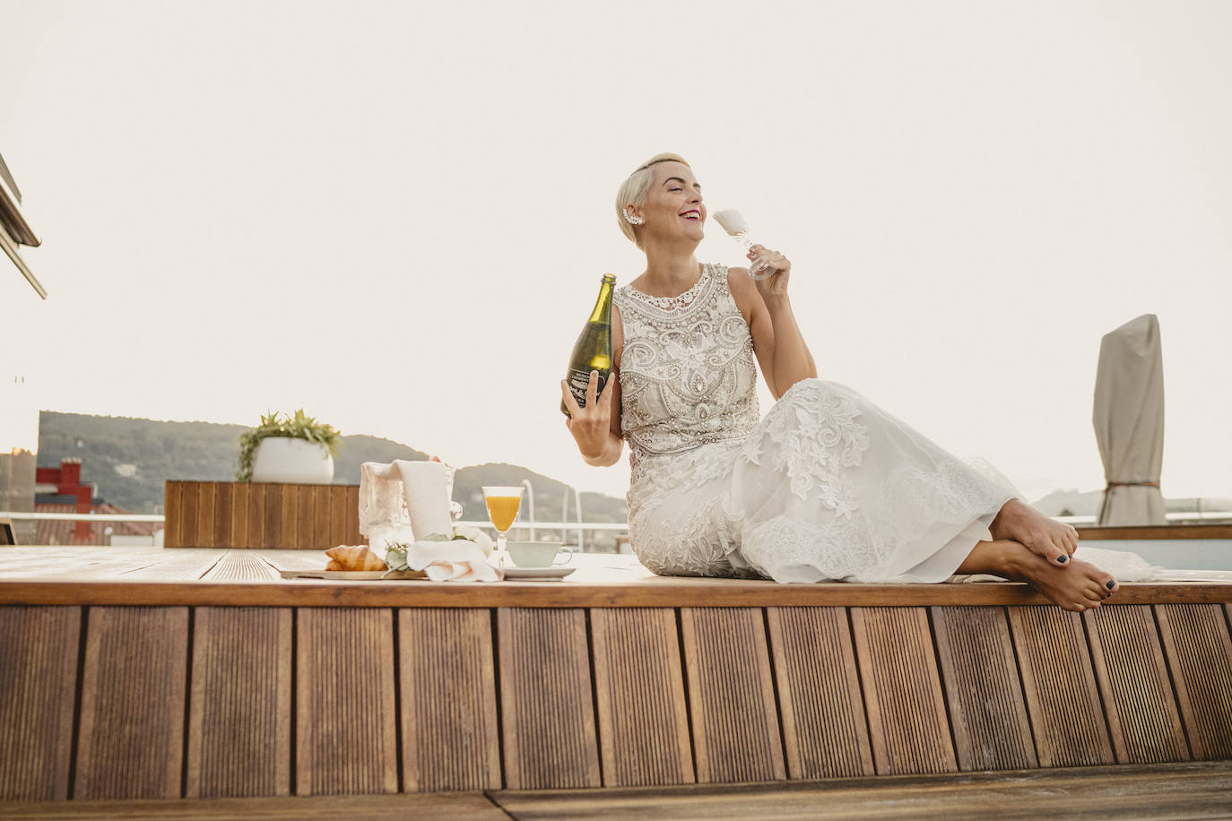 Fotos: Una novia rompedora y sin complejos para 2021