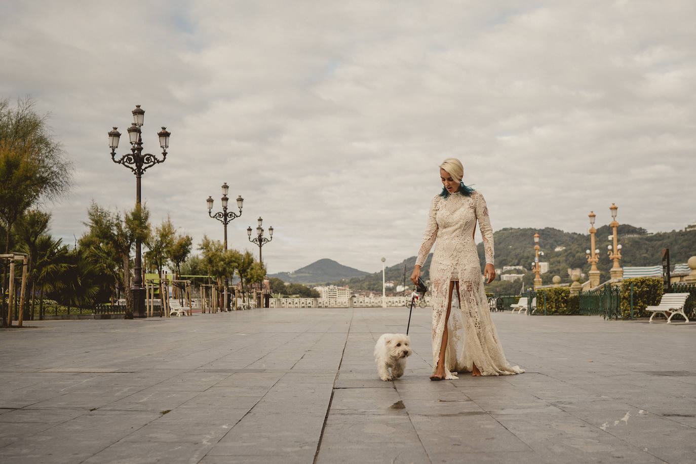 Fotos: Una novia rompedora y sin complejos para 2021