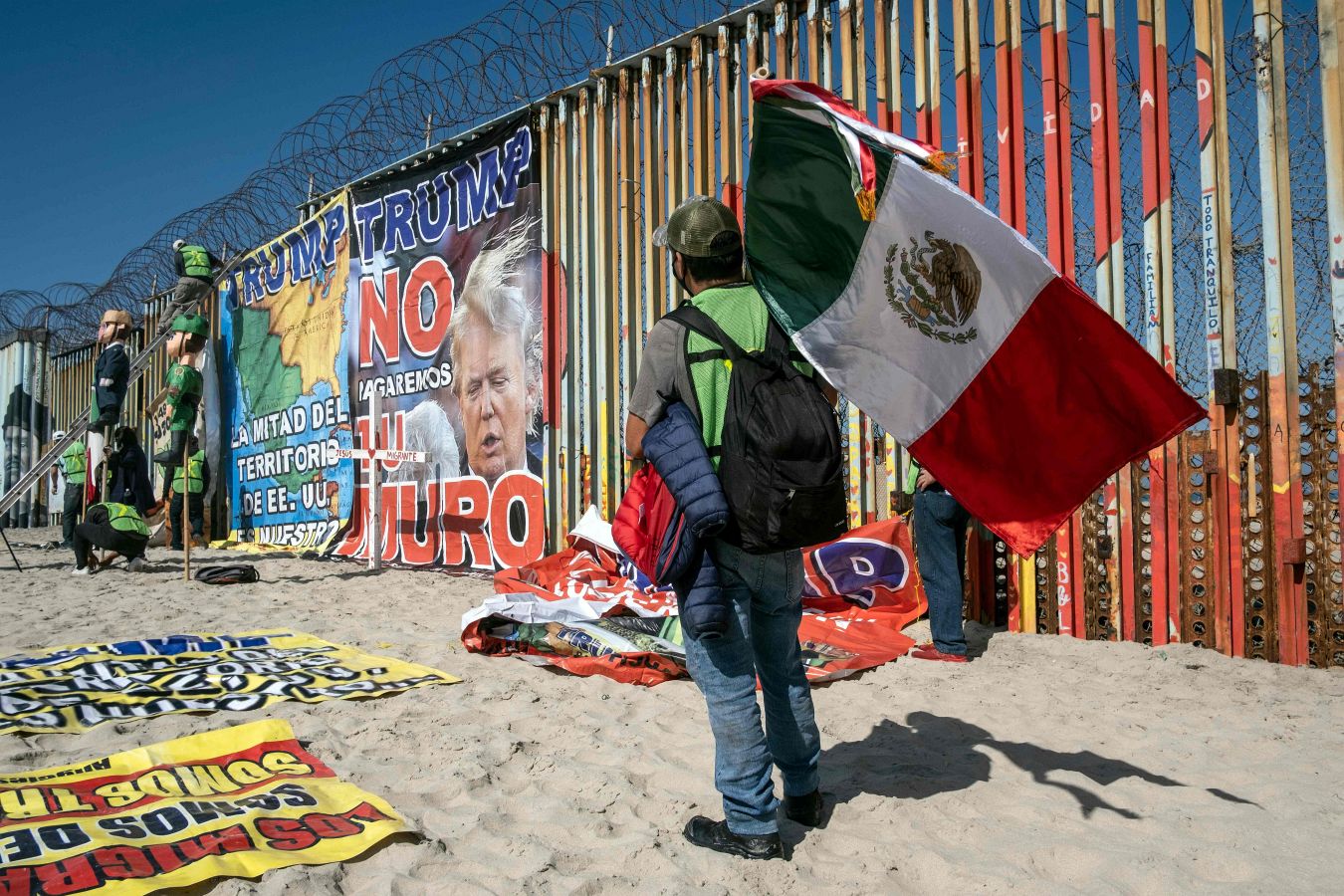 Fotos: Aumentan las protestas en Tijuana contra la política migratoria de Trump