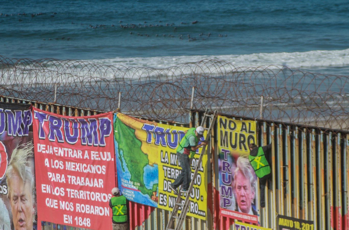 Fotos: Aumentan las protestas en Tijuana contra la política migratoria de Trump