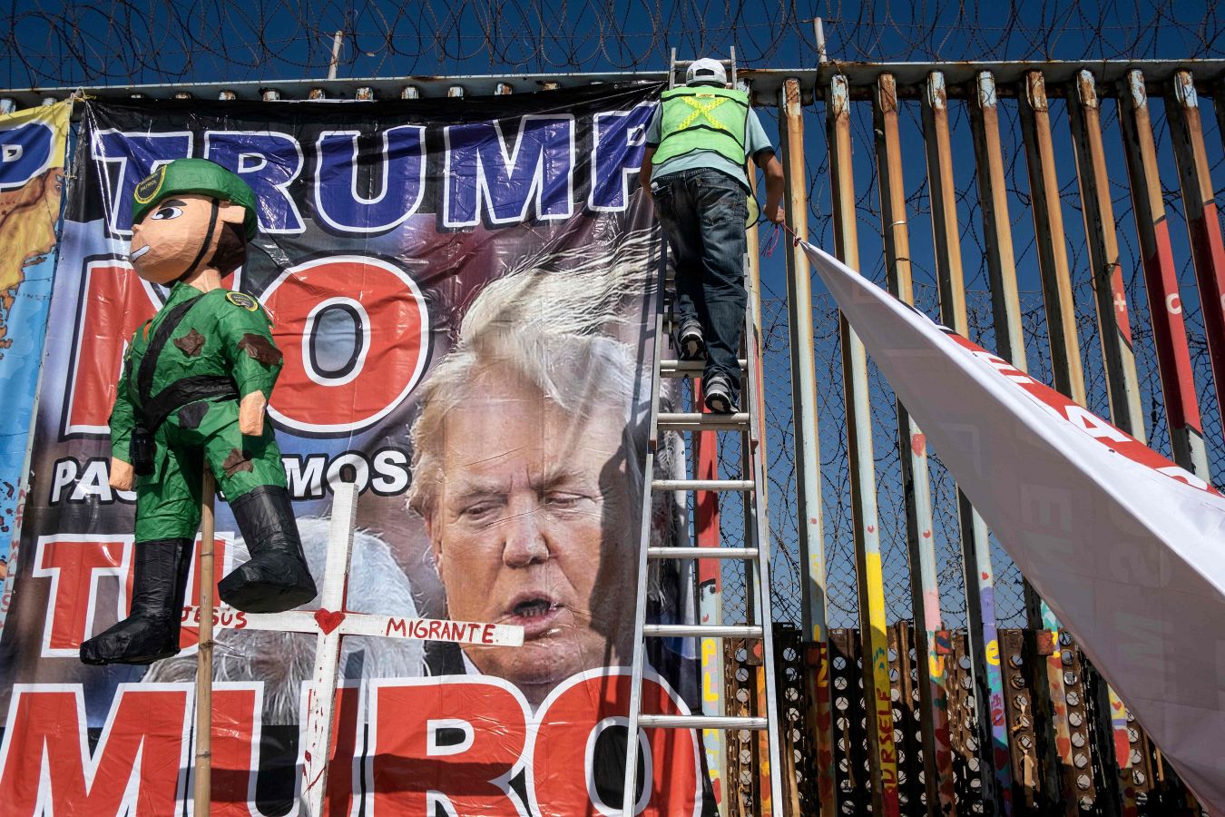 Fotos: Aumentan las protestas en Tijuana contra la política migratoria de Trump