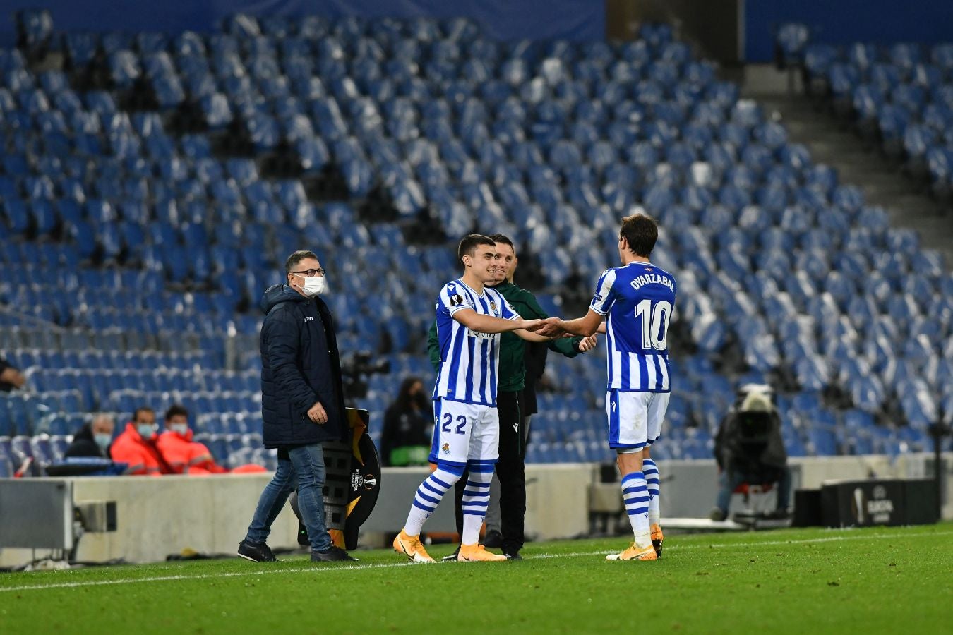 Los txuri-urdin sumaron los tres puntos gracias al gol de Portu en el minuto 58. 