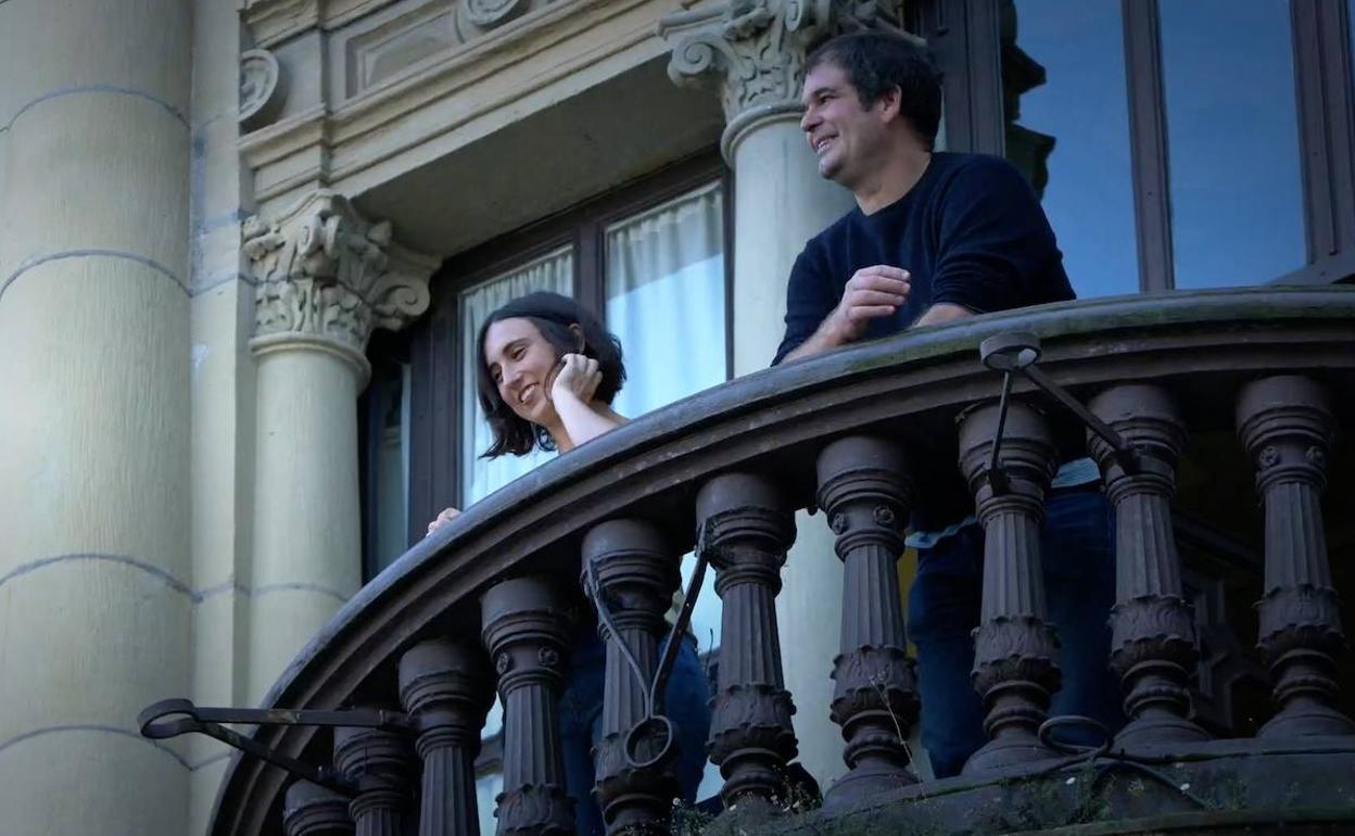 Eider Pérez eta Unai Agirre. 