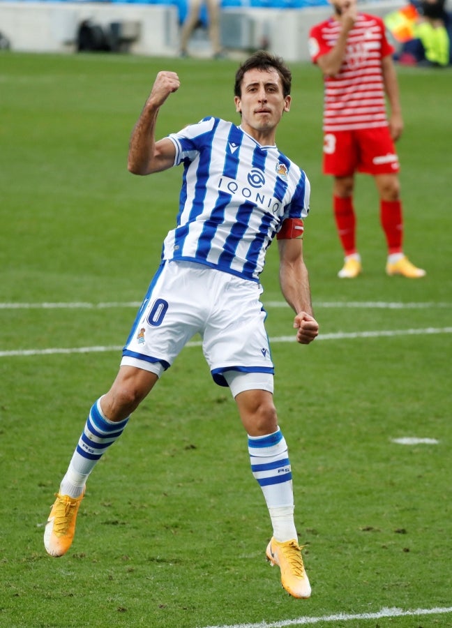 Fotos del Real Sociedad1 - 0 Granada de la jornada 9 de  LaLiga 2020-2021