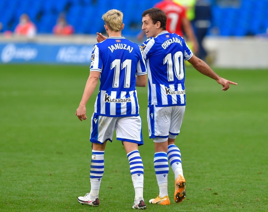 Fotos del Real Sociedad1 - 0 Granada de la jornada 9 de  LaLiga 2020-2021