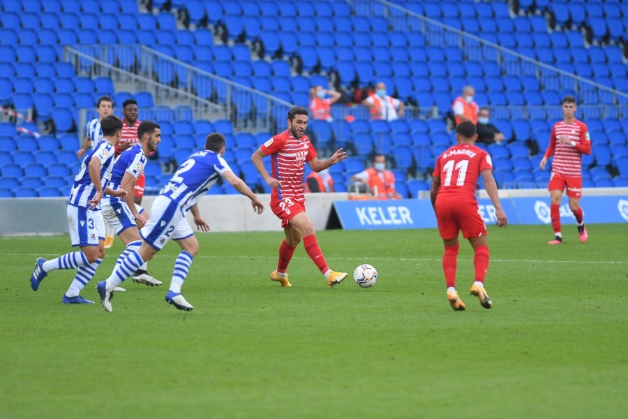 Fotos del Real Sociedad1 - 0 Granada de la jornada 9 de  LaLiga 2020-2021