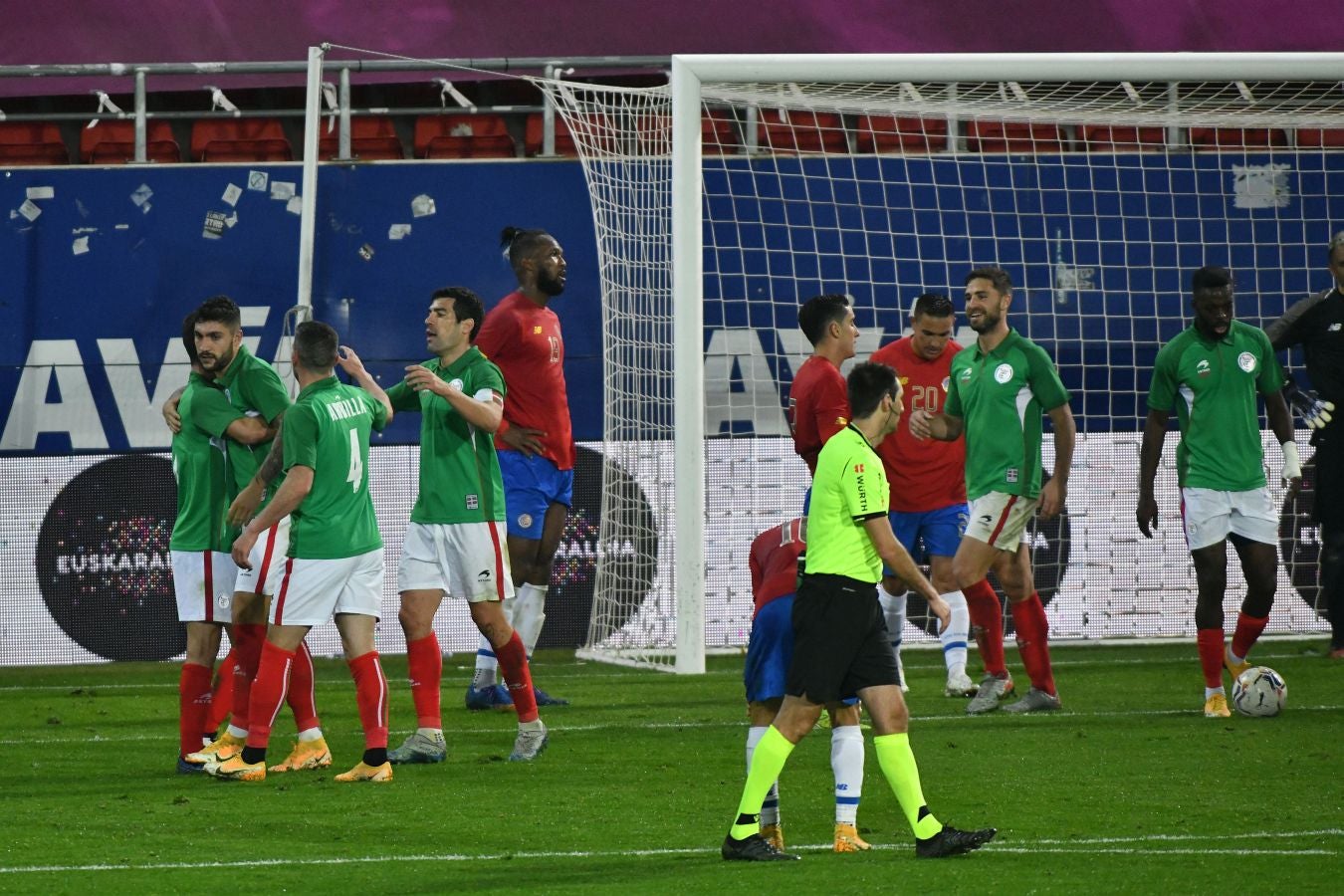 Las mejores imágenes de la victoria de la Euskal Selekzioa frente a Costa Rica