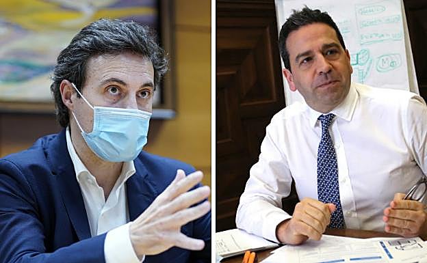 Jabier Larrañaga e Imanol Lasa. 