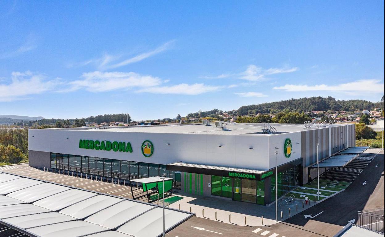 Supermercado de la cadena Mercadona 