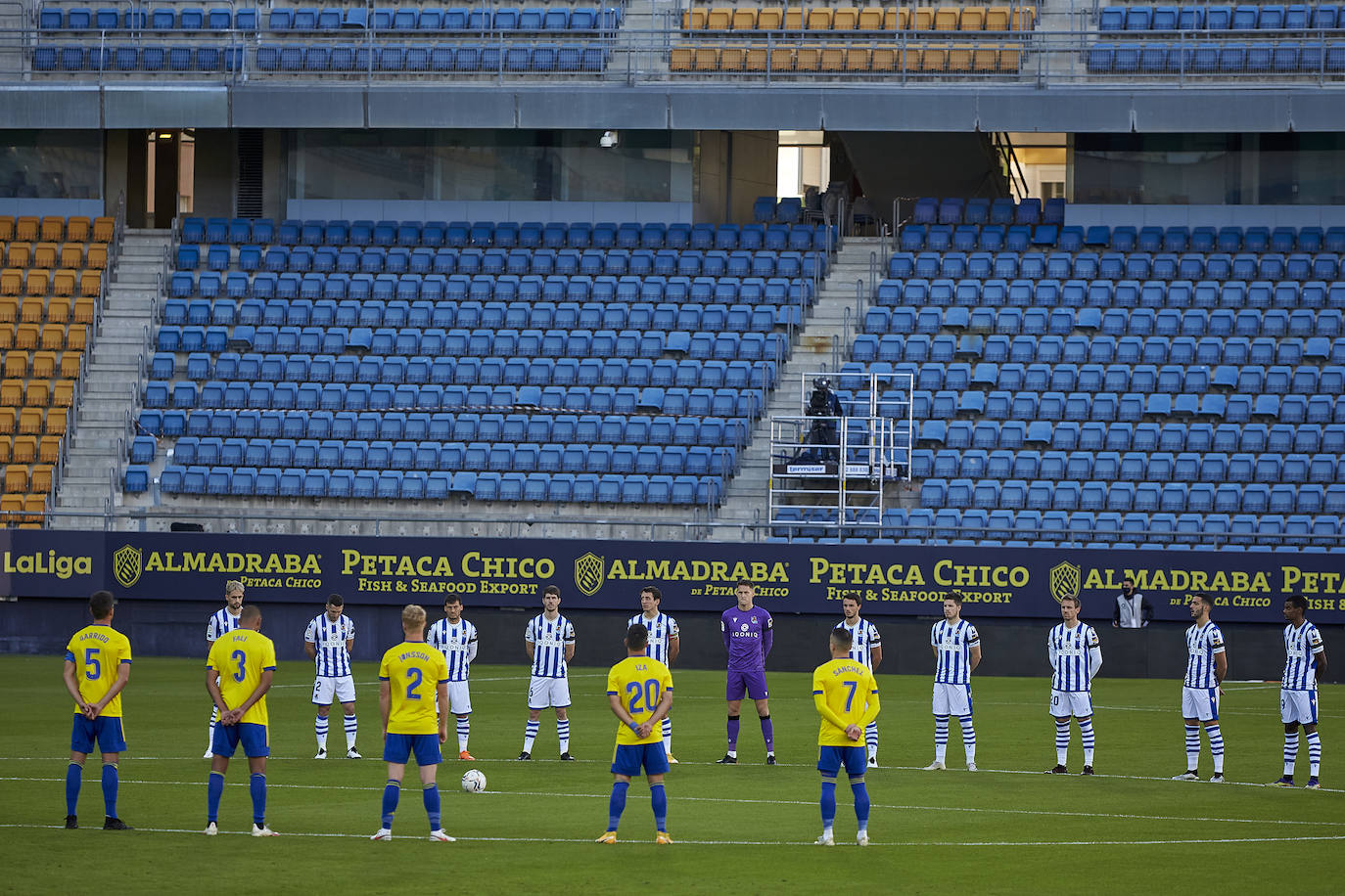 Fotos: Las mejores imágenes del Cádiz - Real Sociedad
