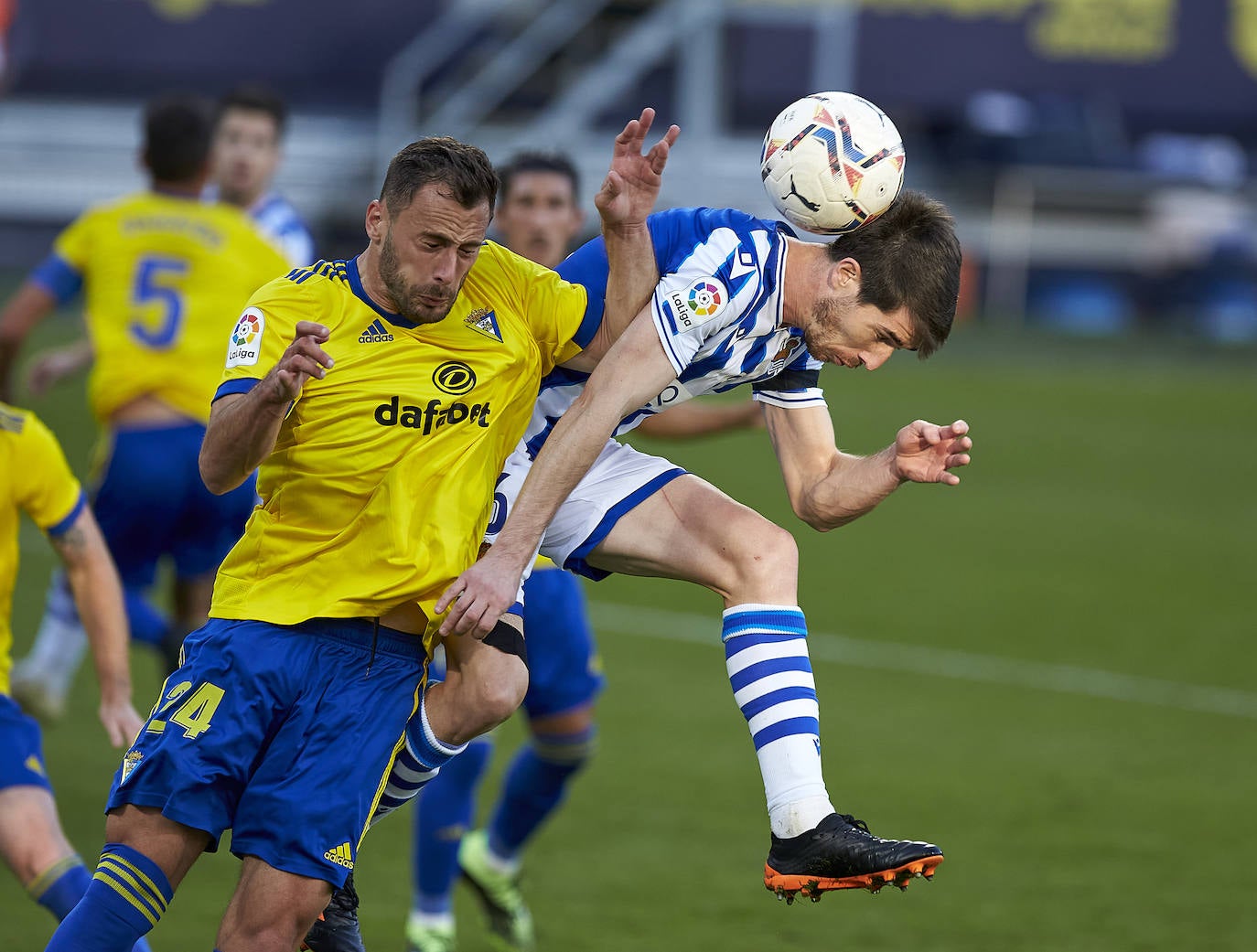 Fotos: Las mejores imágenes del Cádiz - Real Sociedad