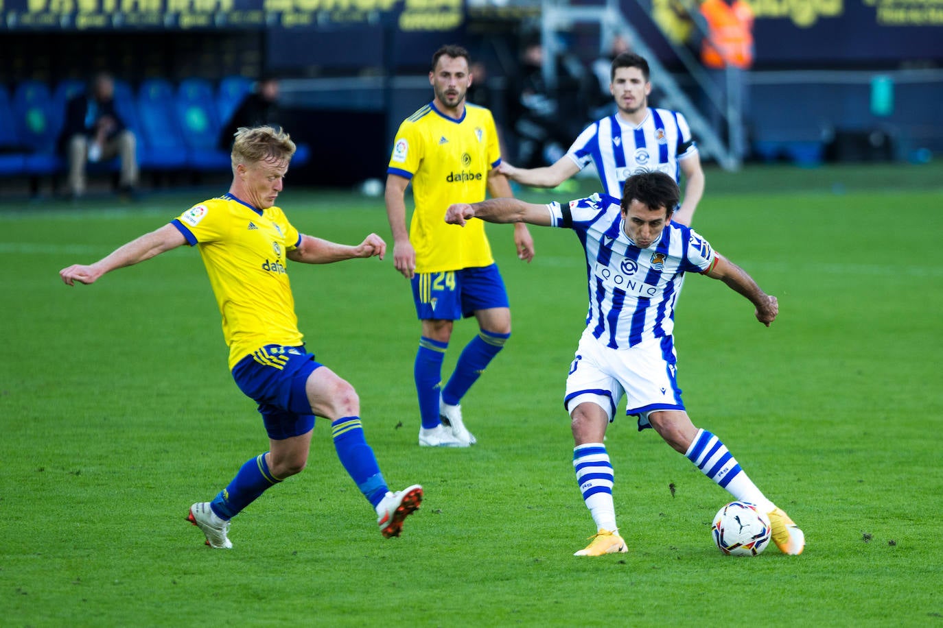 Fotos: Las mejores imágenes del Cádiz - Real Sociedad