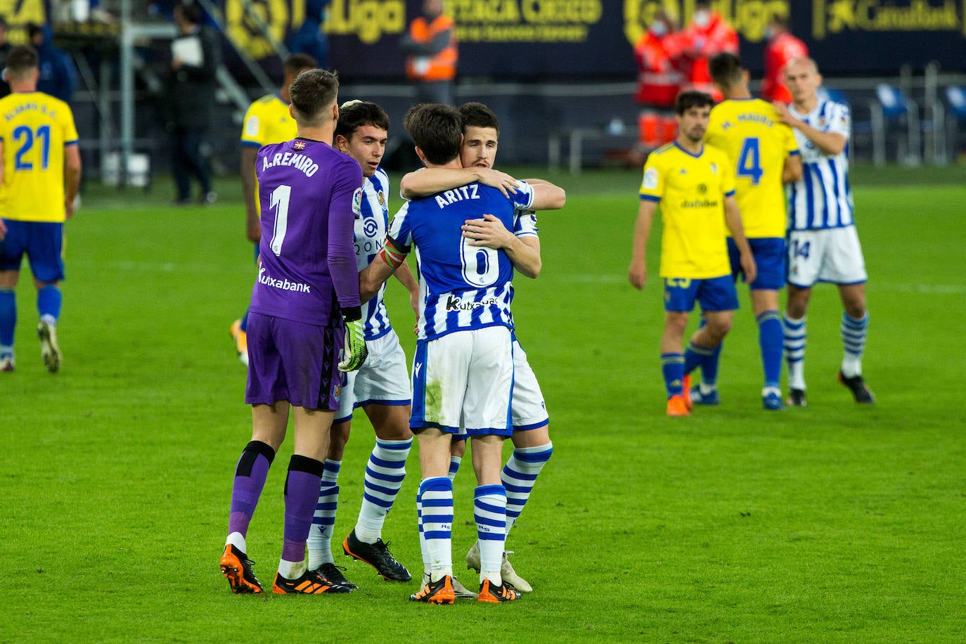 Fotos: Las mejores imágenes del Cádiz - Real Sociedad