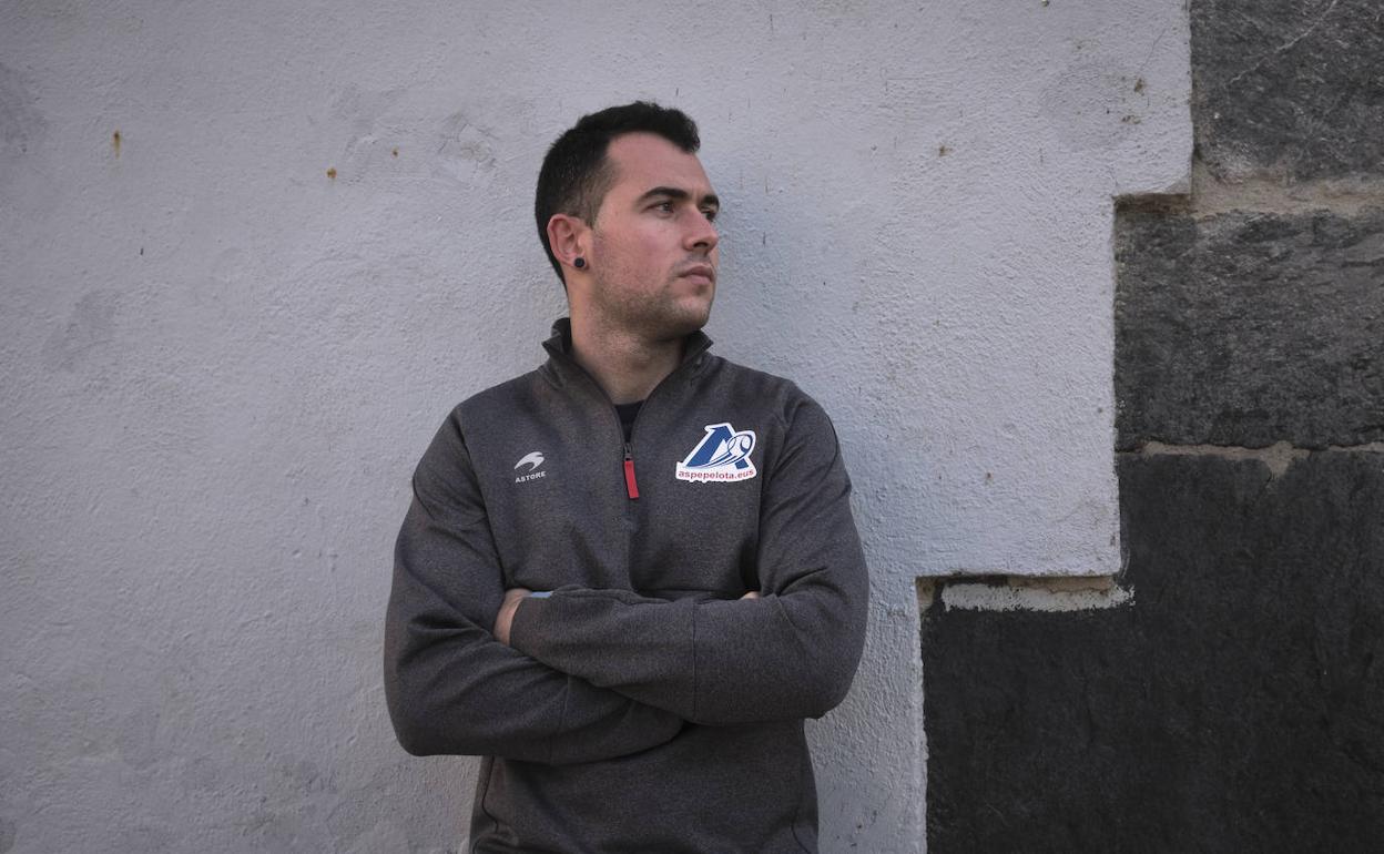 Erik Jaka, en Lizartza.