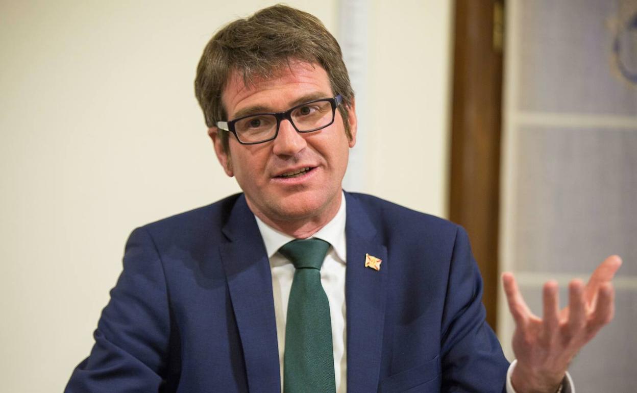 Gorka Urtaran, presieente de Eudel. 