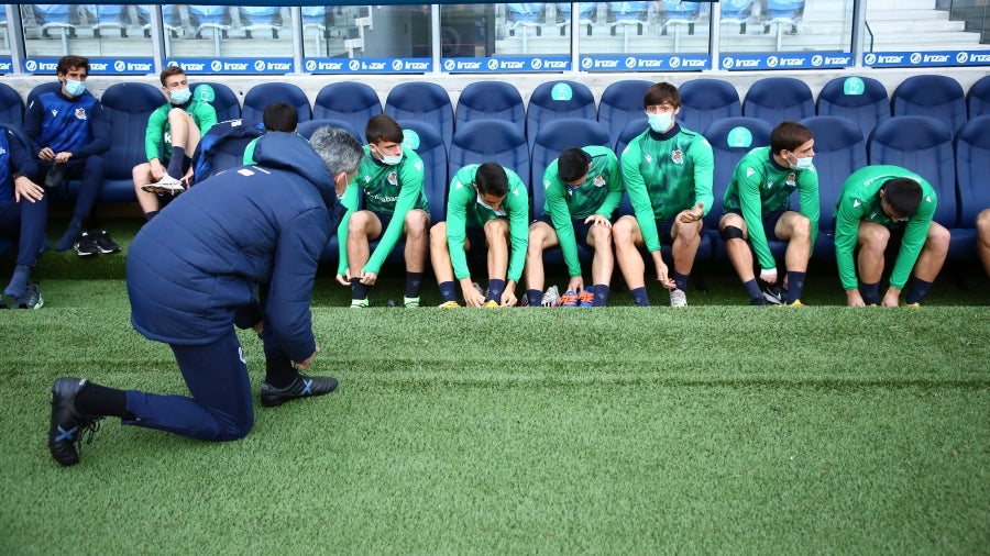 Fotos: Entrenamiento de la Real, en imágenes