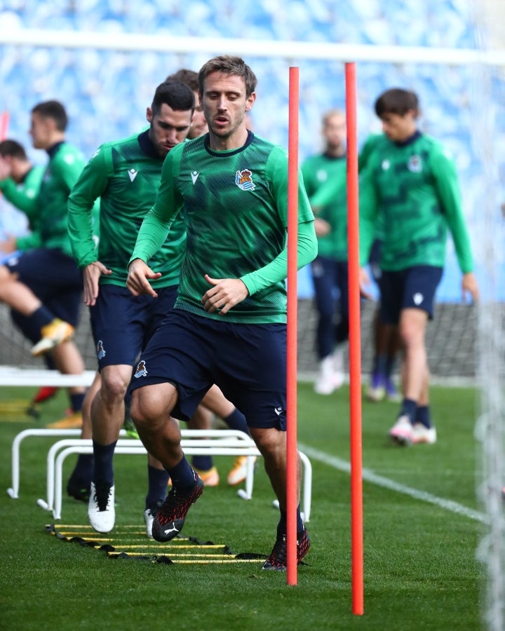 Fotos: Entrenamiento de la Real, en imágenes