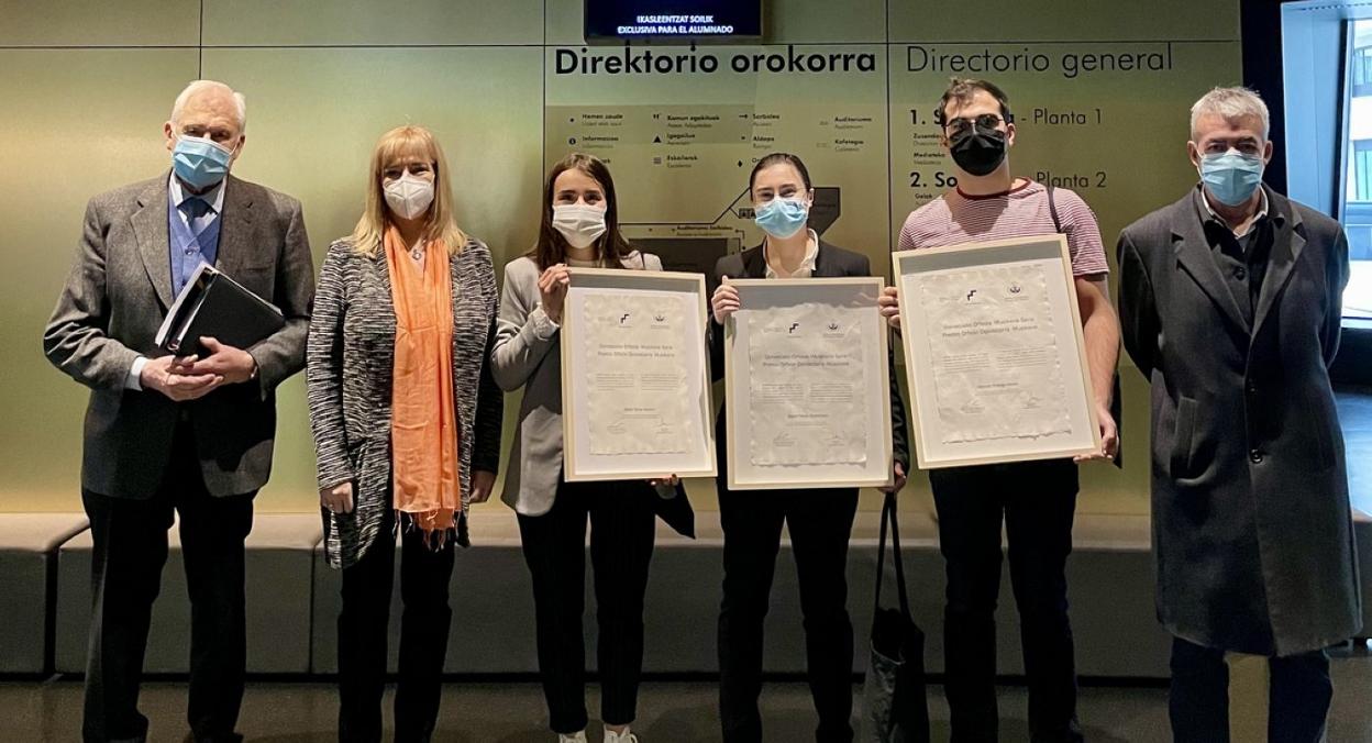 Musikene y el Orfeón Donostiarra premian a tres alumnos