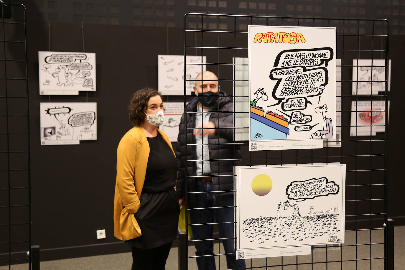 El museo de la ciencia Eureka! de San Sebastián acoge desde este miércoles una exposición de viñetas de Forges relacionadas con las actividades científicas y la tecnología. Se trata de una iniciativa promovida por el Consejo Superior de Investigaciones Científicas (CSIC) con el doble propósito de rendir un homenaje al popular humorista, que falleció en febrero de 2018, y propiciar al mismo tiempo un acercamiento del espectador a la ciencia a través del humor.