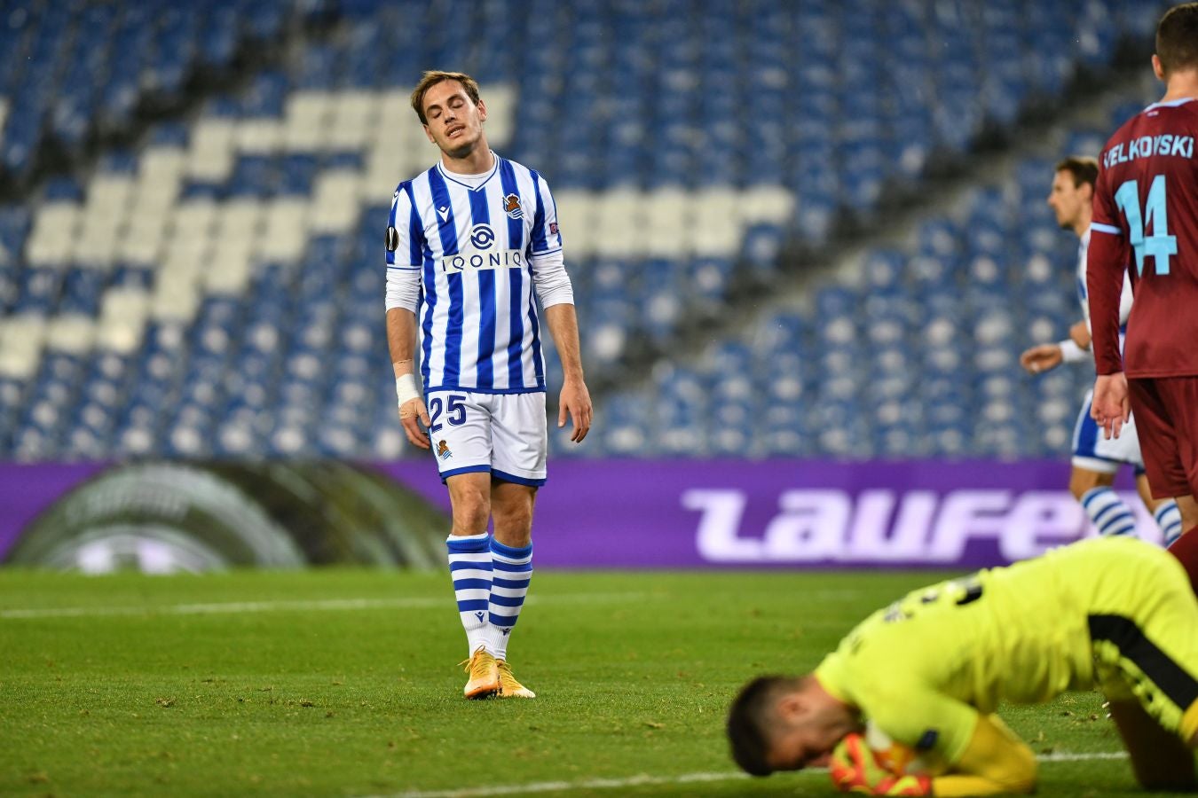 La Real Sociedad busca una victoria ante el colista del grupo F que le permita lograr la clasificación a la siguiente ronda de la Europa League.