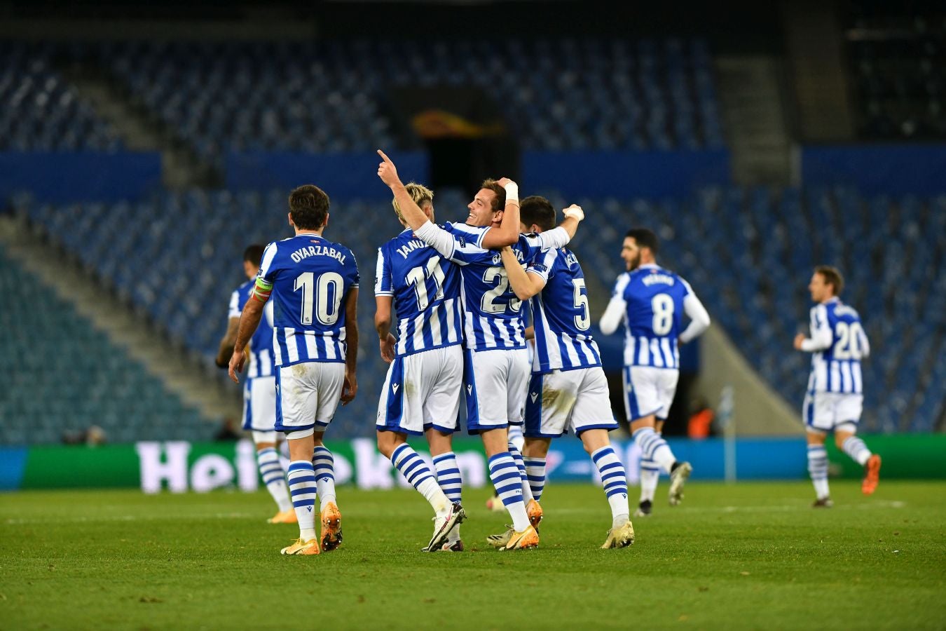 La Real Sociedad busca una victoria ante el colista del grupo F que le permita lograr la clasificación a la siguiente ronda de la Europa League.