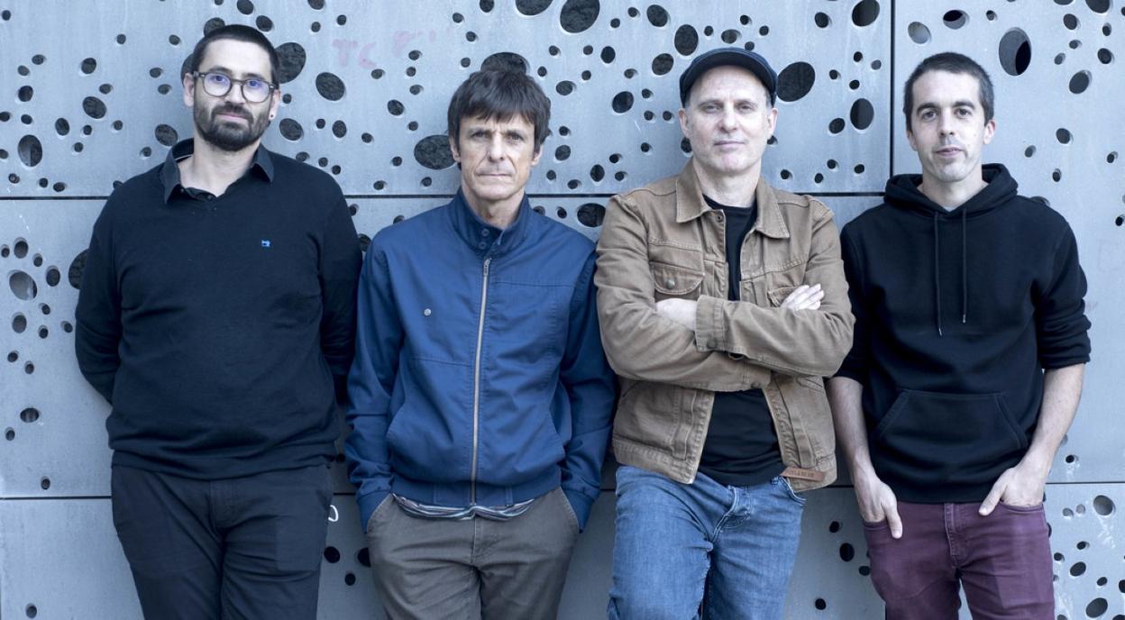Quico Pugés, Joserra Senperena, Xabier San Sebastián y Beñat Gaztelumendi. 