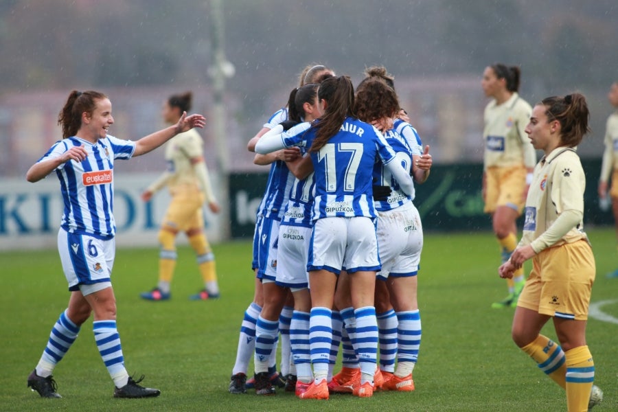 El conjunto realista se ha impuesto al Espanyol con un solitario gol de la canterana Nerea Eizagirre. 