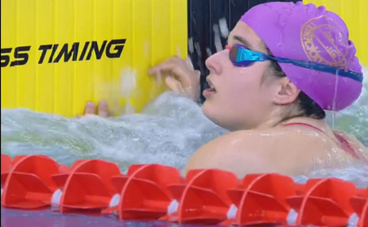 Nuevo récord de Euskadi de Maider Redin