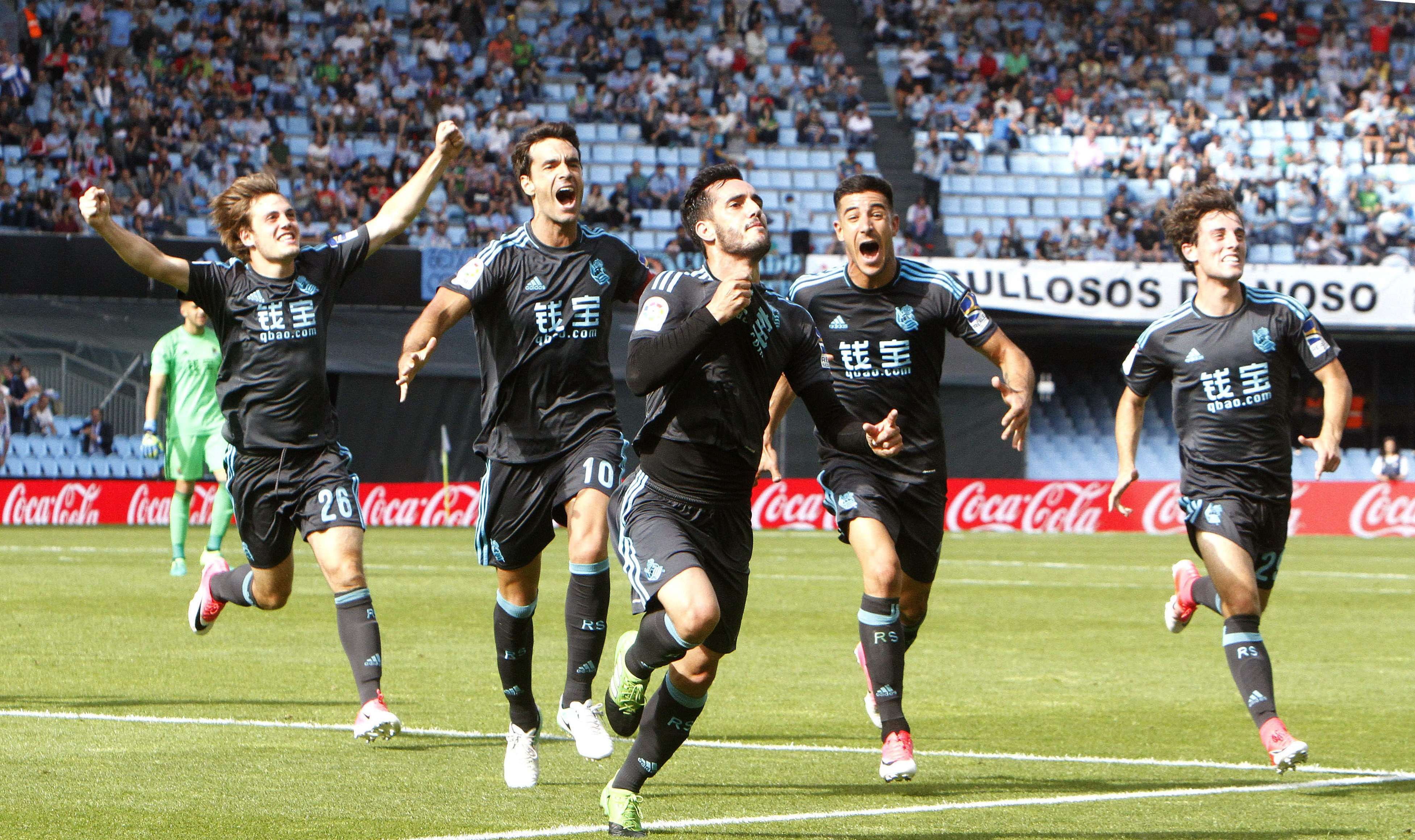 El equipo txuri-urdin se clasificó en 2017 para la Europa League en una última jornada de Liga de infarto, con un gol de Juanmi en el descuento.