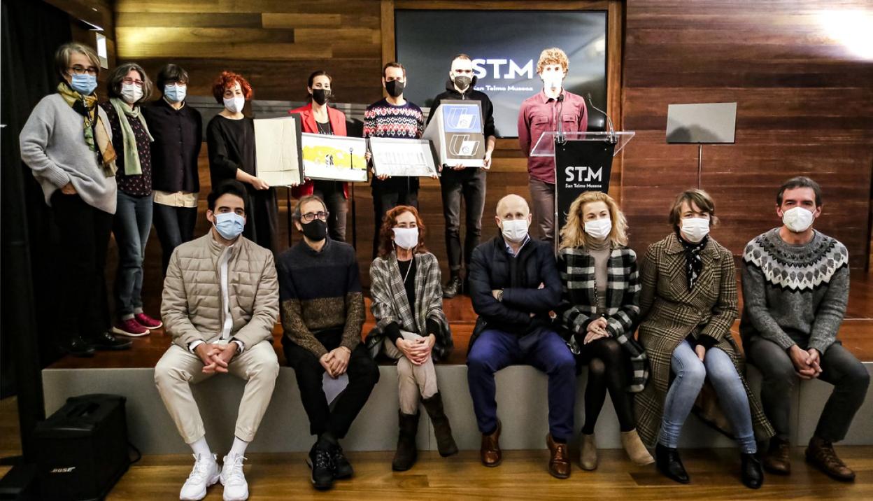 Responsables del museo, artistas y responsables de seis galerías de arte contemporáneo de la ciudad. 