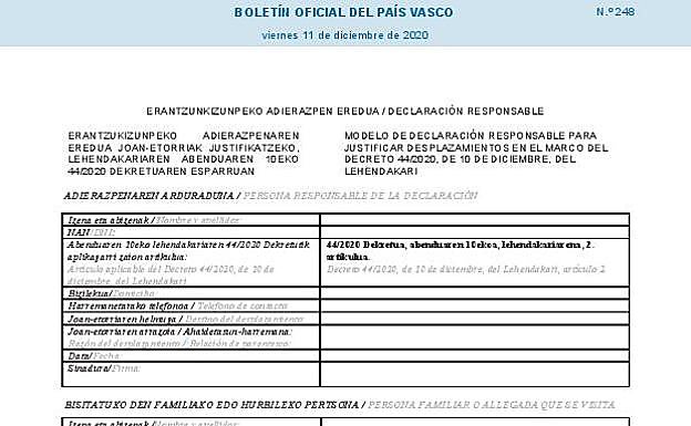 Descárgate el justificante oficial para poder viajar entre comunidades estas Navidades