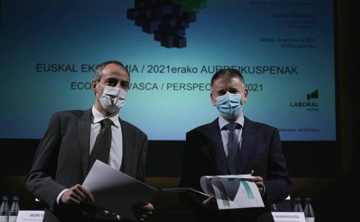 Ibon Urgoiti y Joseba Madariaga