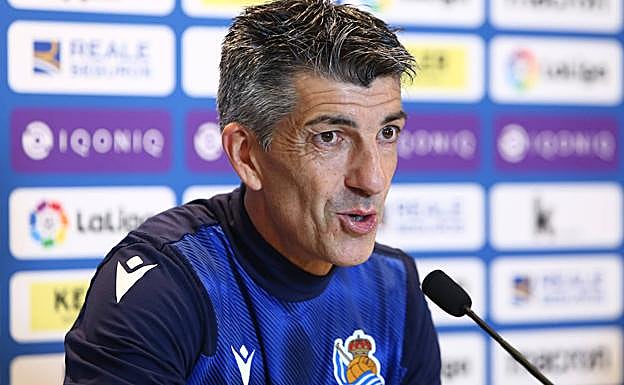 Imanol Alguacil: «Como Messi y Griezmann empiecen a acertar, no hay quien pare al Barça»
