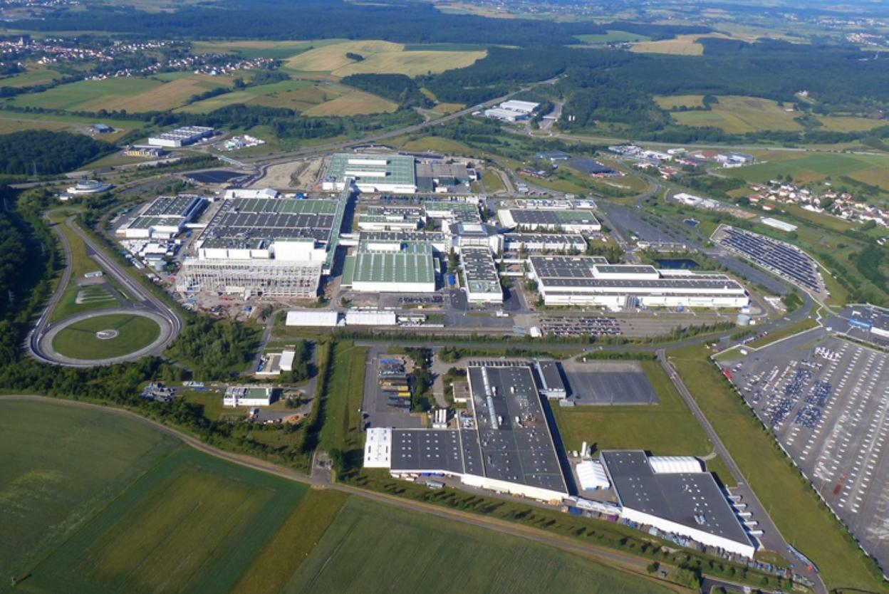 Vista aérea de la planta de Hambach, en Alemania. 