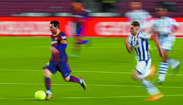 Robert Navarro, en el Camp Nou tenía que ser