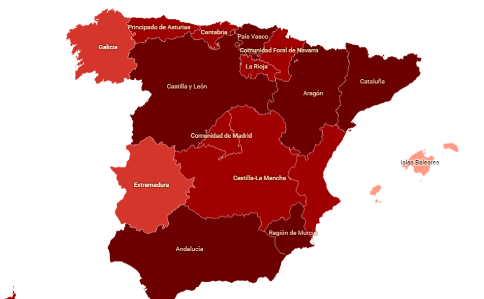 Consulta las medidas de cada comunidad autónoma para la Navidad