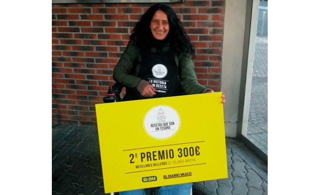 Yolanda Martín ganadora del segundo premio